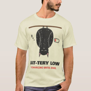 Camiseta Castigo de Batería Baja Murciélago Pun