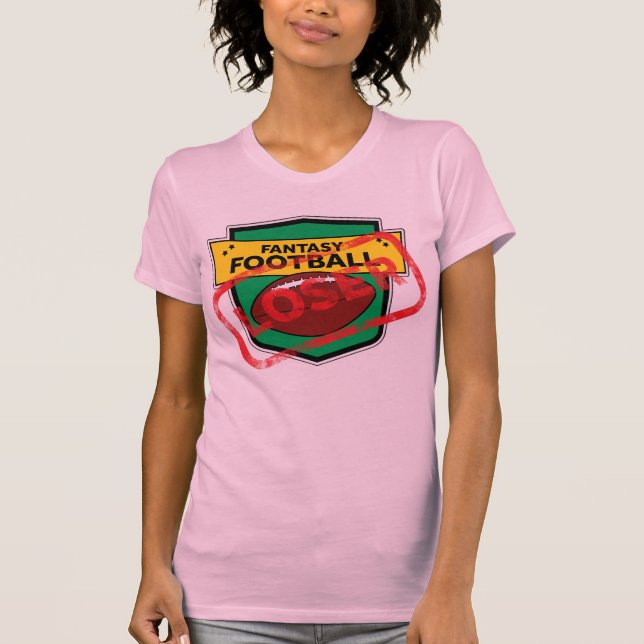 Camiseta Castigo de pérdida de fútbol (Anverso)