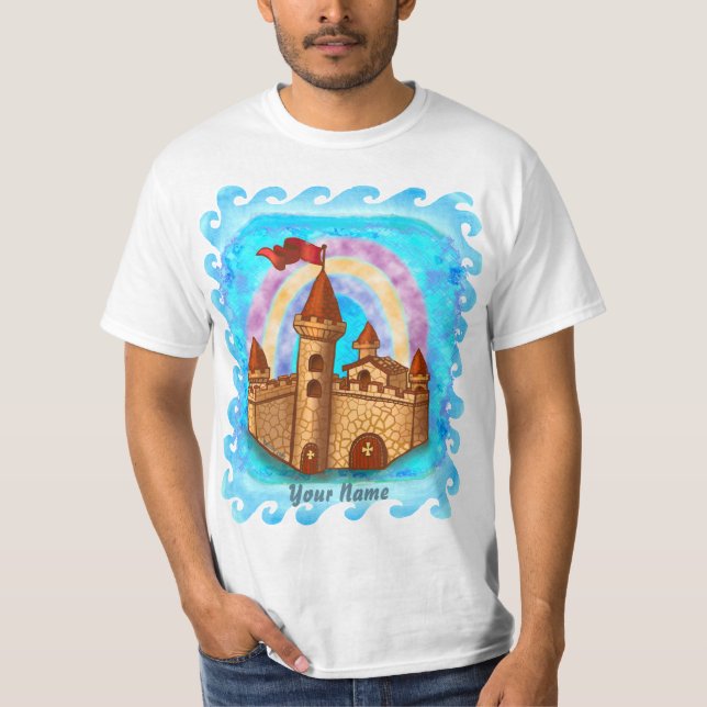 Camiseta Castillo Arcoíris (Anverso)