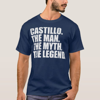 Camiseta Castillo Castillo Familia Castillo apellido Castil