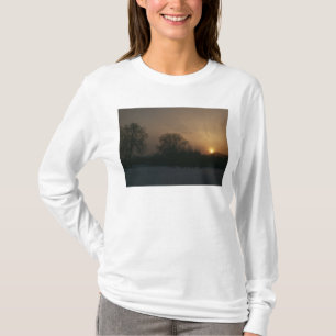 Camiseta Castillo Charlottenhof, puesta del sol