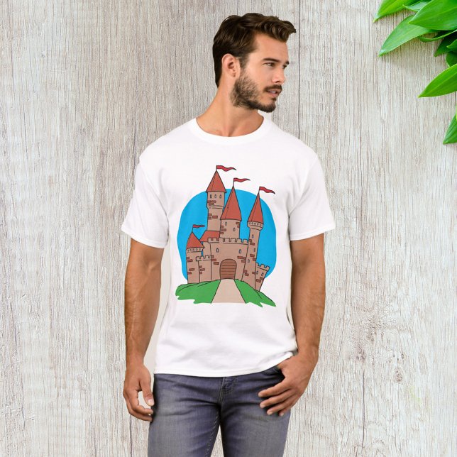 Camiseta Castillo con banderas (Subido por el creador)