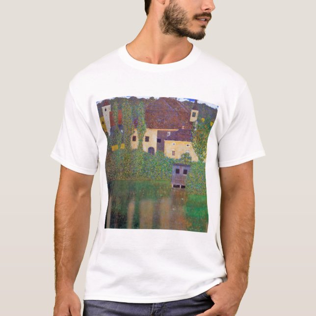 Camiseta Castillo de agua, Gustav Klimt (Anverso)