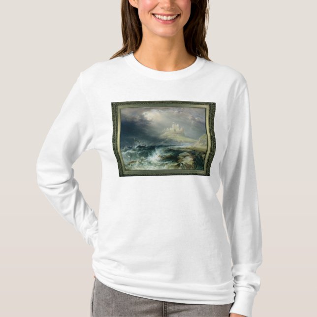 Camiseta Castillo de Bamburgh, Northumberland (Anverso)