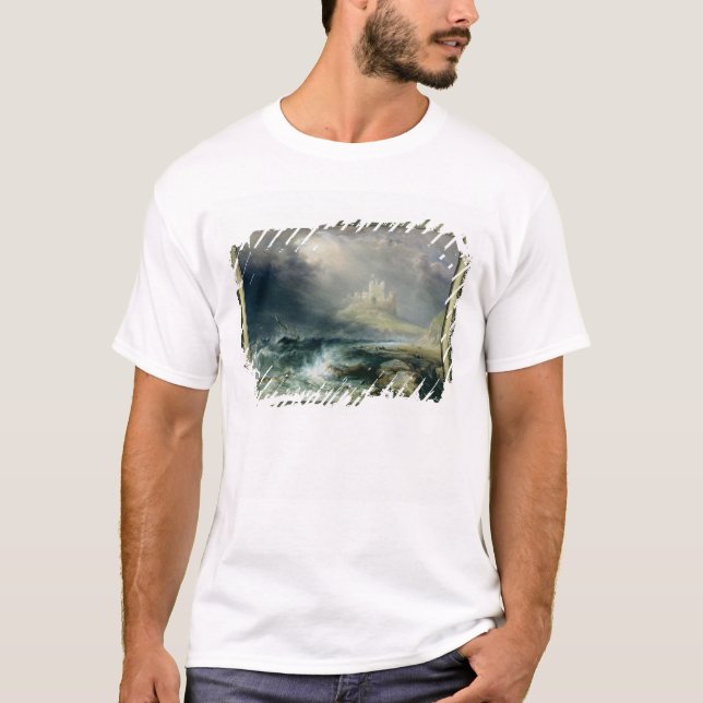 Camiseta Castillo de Bamburgh, Northumberland (Anverso)