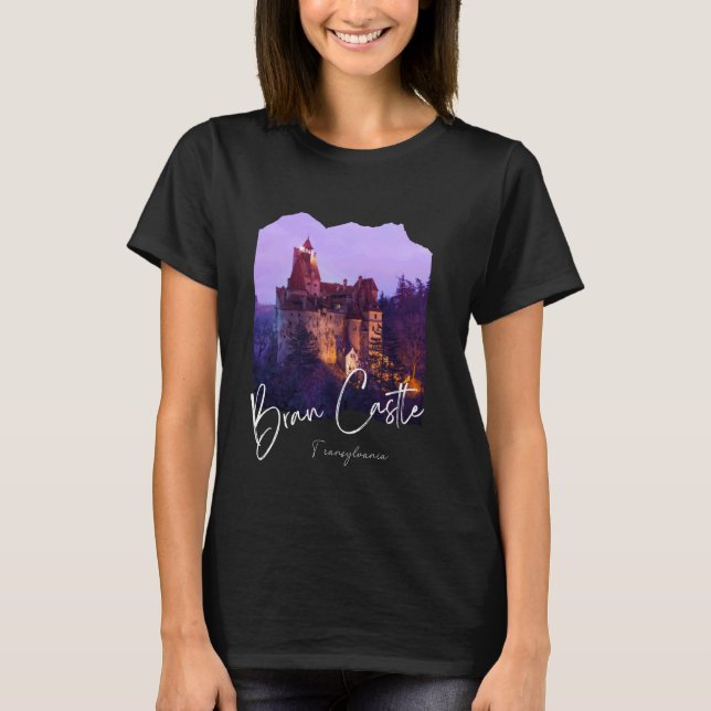 Camiseta Castillo de Bran Rumania Castillo de Bran (Anverso)