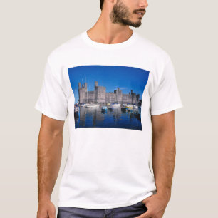 Camiseta Castillo de Caernarfon, Gwynedd, Gales