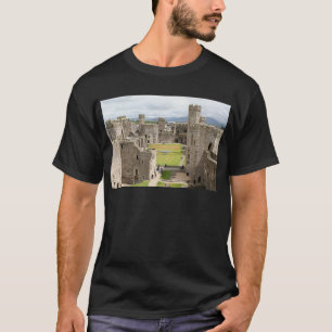 Camiseta Castillo de Caernarfon, País de Gales, Reino Unid