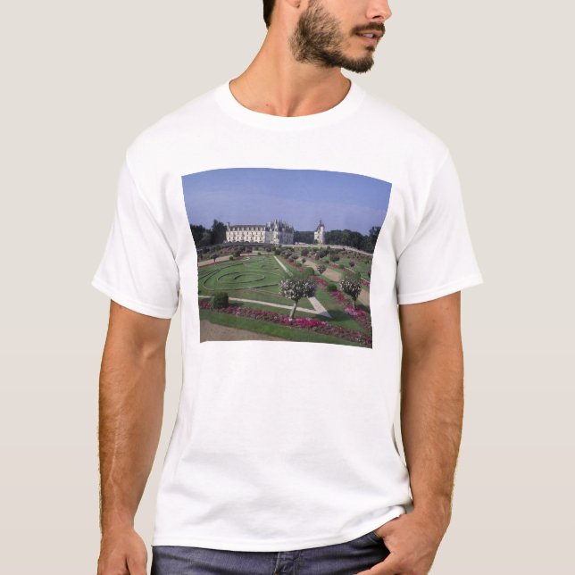 Camiseta Castillo de Chenonceau, Valle del Loira, (Anverso)