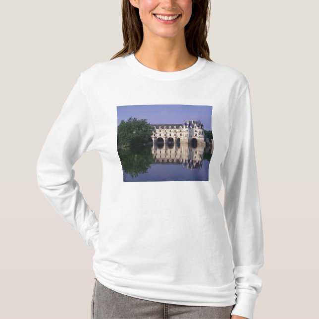 Camiseta Castillo de Chenonceau, Valle del Loira, (Anverso)