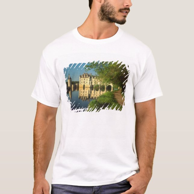 Camiseta Castillo de Chenonceau, Valle del Loira, (Anverso)