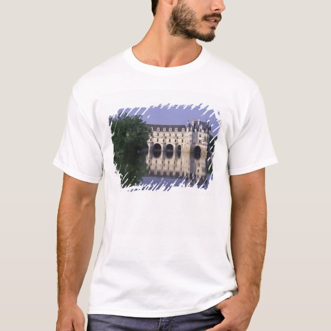 Camiseta Castillo de Chenonceau, Valle del Loira, (Anverso)