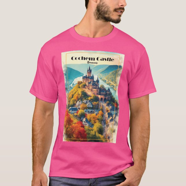 Camiseta Castillo de Cochem Alemania (Anverso)