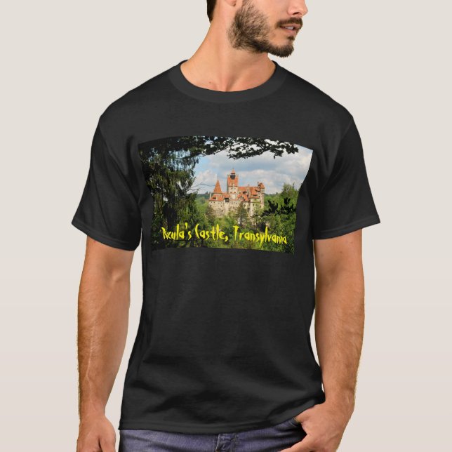 Camiseta Castillo de Drácula en Transilvania, Rumania (Anverso)