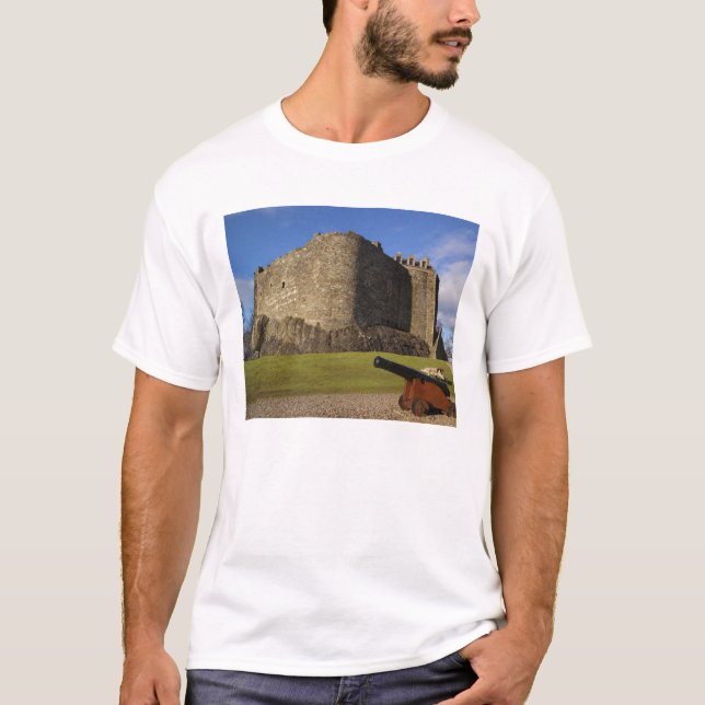 Camiseta Castillo de Dunstaffnage, Argyll y Bute, Escocia (Anverso)
