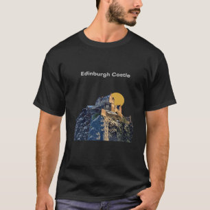Camiseta Castillo de Edimburgo Escocia Cuento de Hadas Real