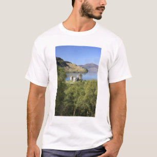Camiseta Castillo de Eilean Donan, Escocia. El famoso Eilea