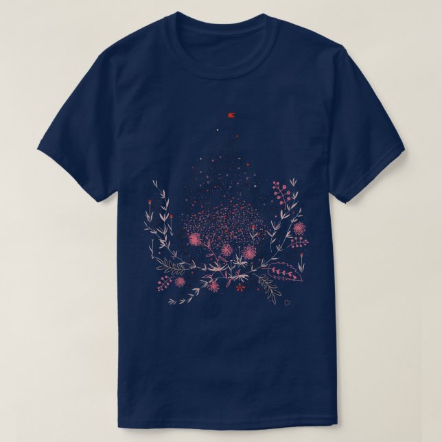 Camiseta Castillo de Fairytale Princesas Chica Adolescente  (Diseño del anverso)
