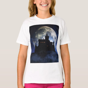 Camiseta Castillo de fantasía durante la noche