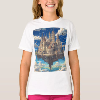 Camiseta Castillo de Fantasía Flotante en las Nubes | Celes