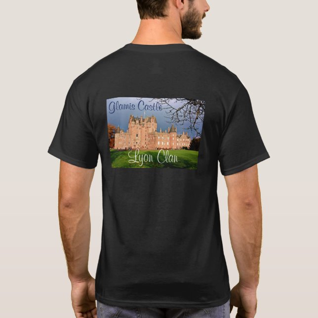 Camiseta Castillo de Glamis en Escocia - Foto casera de Lyo (Reverso)