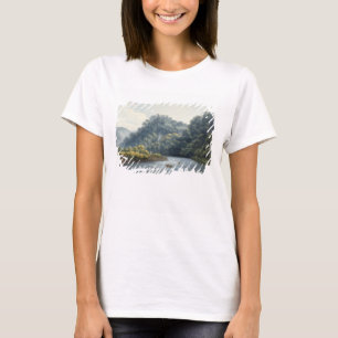 Camiseta Castillo de Goodrich en Wye (p/c, pluma y tinta, t