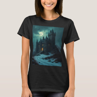 Camiseta Castillo de Haunted en Twilight 🌩️