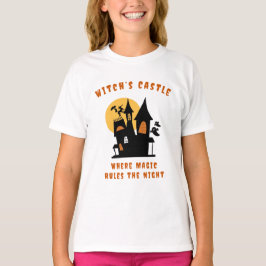 Camiseta Castillo de la Bruja de Halloween - Donde la magia