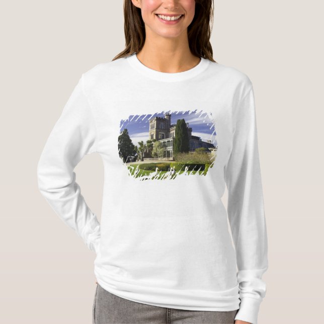 Camiseta Castillo de Larnach, Península de Otago, Dunedin, (Anverso)