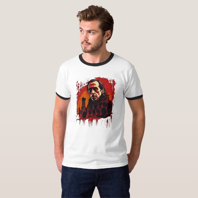 Camiseta Castillo de luna de sangre (Anverso completo)