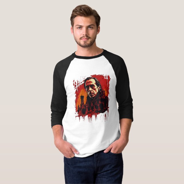 Camiseta Castillo de luna de sangre (Anverso completo)