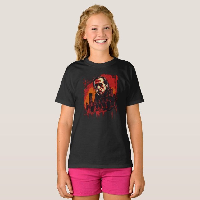 Camiseta Castillo de luna de sangre (Anverso completo)