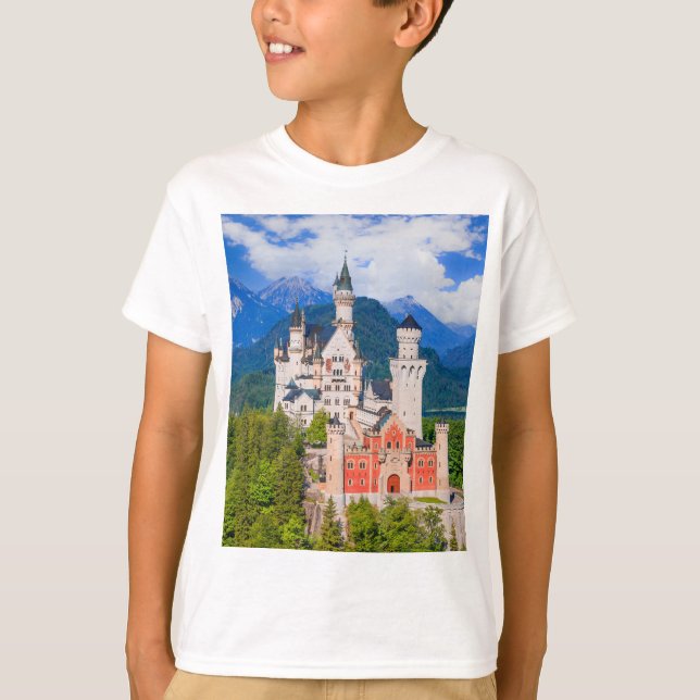 Camiseta Castillo de Neuschwanstein Alemania (Anverso)