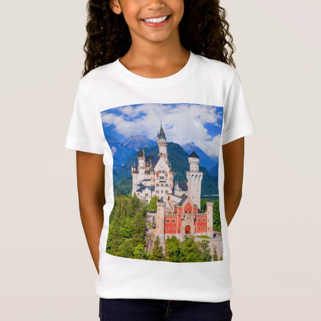 Camiseta Castillo de Neuschwanstein Alemania (Anverso)