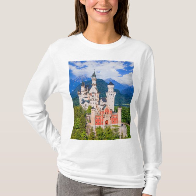 Camiseta Castillo de Neuschwanstein Alemania (Anverso)