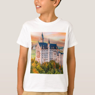 Camiseta Castillo de Neuschwanstein - Tee de aventura de cu