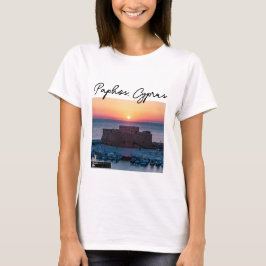 Camiseta Castillo de Paphos Sunset y Firma