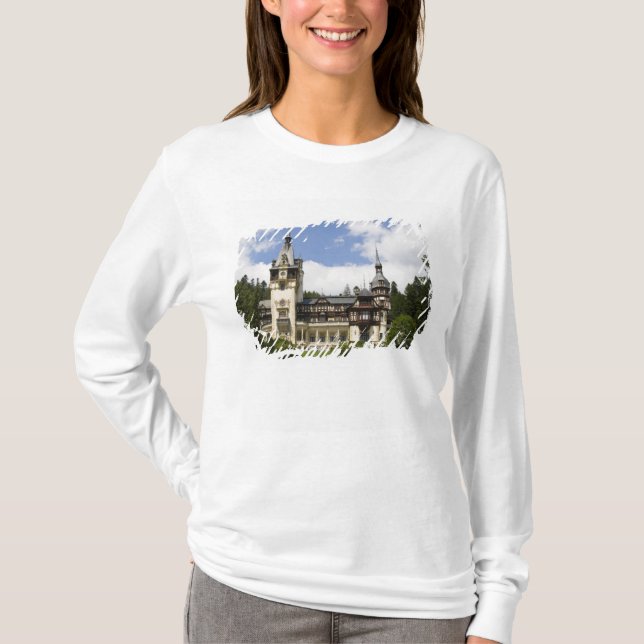 Camiseta Castillo de Peles del siglo XVIII, Sinaia, Rumanía (Anverso)