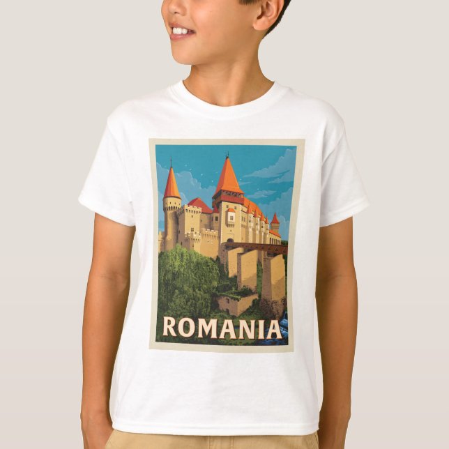 Camiseta Castillo de Peles Rumania (Anverso)