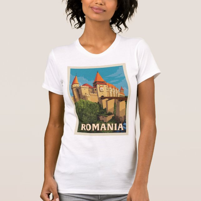 Camiseta Castillo de Peles Rumania (Anverso)