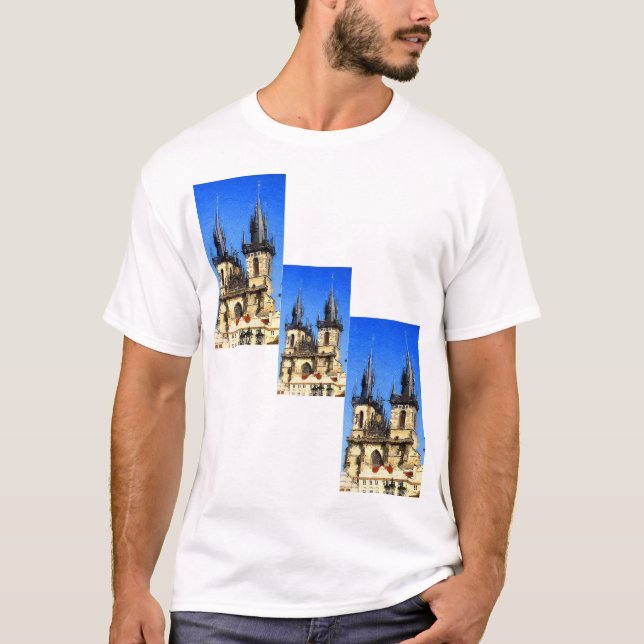 Camiseta Castillo de Praga (Anverso)