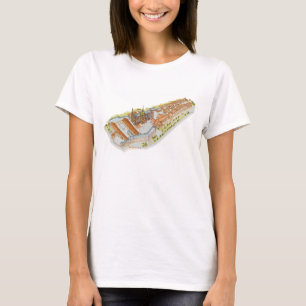 Camiseta Castillo de Praga. República Checa de Praga
