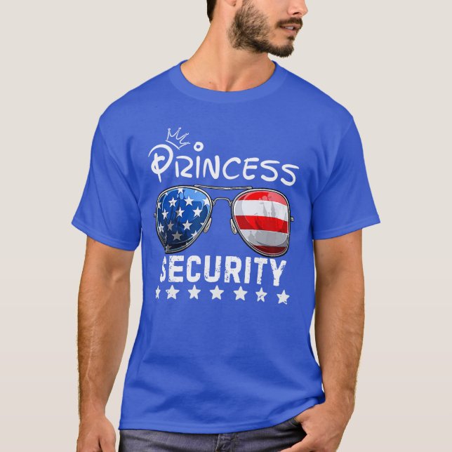 Camiseta Castillo de seguridad de la princesa Cumpleaños fa (Anverso)