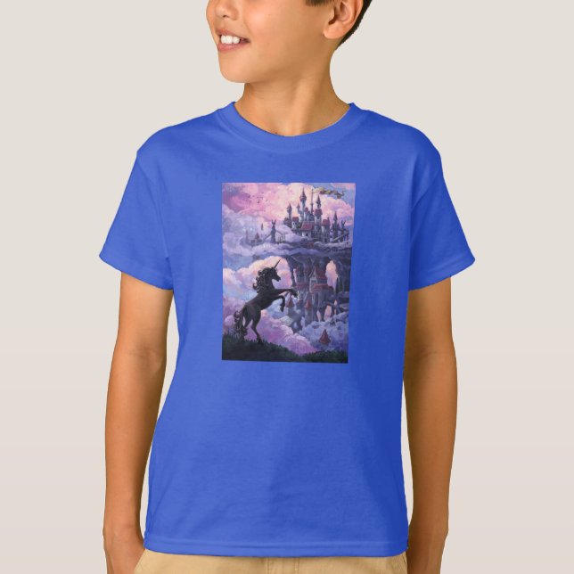 Camiseta Castillo de Unicornio (Anverso)