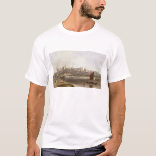 Camiseta Castillo de Windsor del prado del río en el Thame