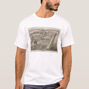 Camiseta Castillo de Windsor, grabado por Juan Kip