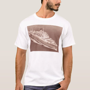 Camiseta Castillo del RMS Windsor, línea del castillo de la