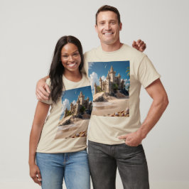 Camiseta Castillo desde la playa de Posibilidades