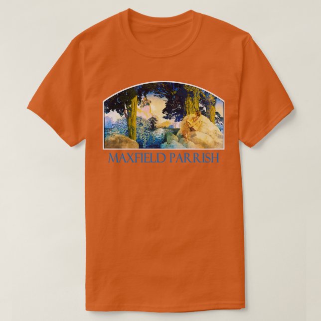 Camiseta Castillo Dream in the Sky 1908 por Maxfield Parris (Diseño del anverso)