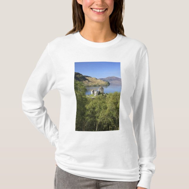 Camiseta Castillo Eilean Donan, Escocia. El célebre Eilean (Anverso)